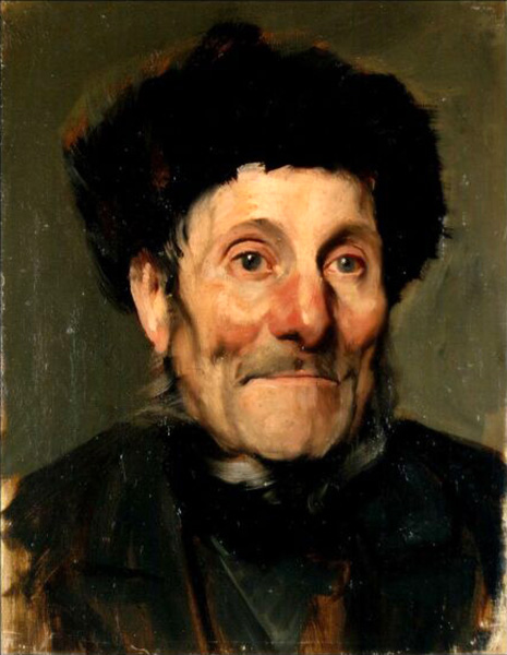 portrait of an estonian peasant